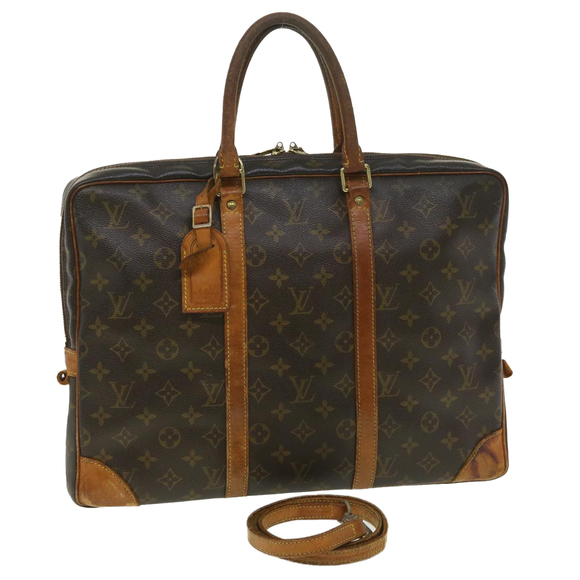 LOUIS VUITTON Monogram Porte Documents Voyage Business Bag M53361 LV Auth cl418 - Picture 1 of 16